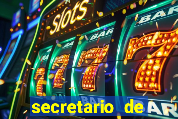 secretario de esporte salario